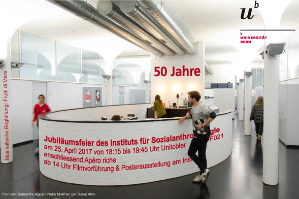 Flyer für das Jubiläum zur 50-Jahr-Feier